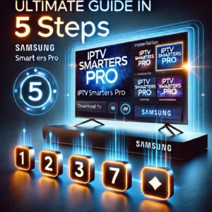 telecharger iptv smarters pro sur tv samsung