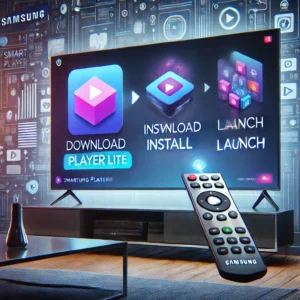 installer smarters player lite sur tv samsung