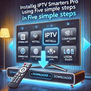 installer iptv smarter pro avec downloader