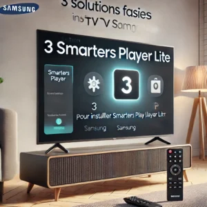 smarters player lite sur tv samsung